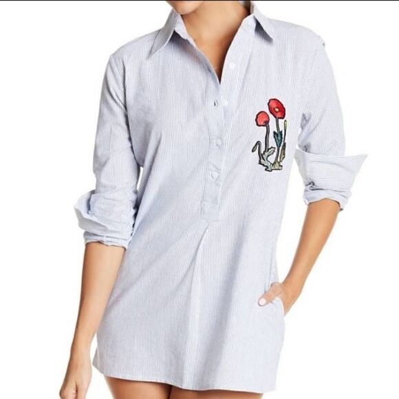 Sam Edelman Sleep Shirt - Picture 1 of 9